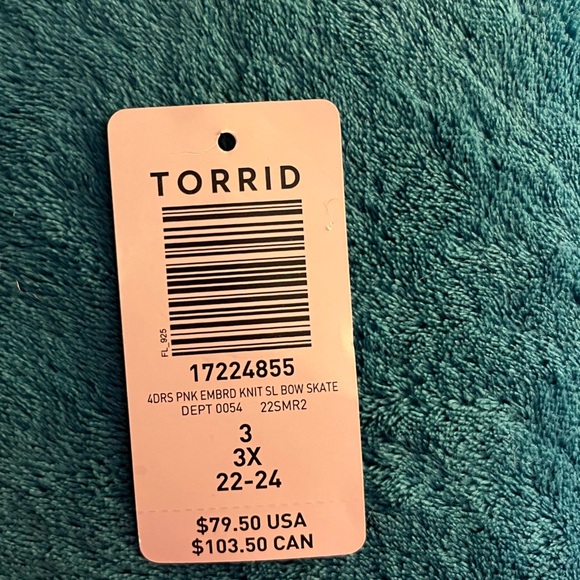 Beautiful Flirty Pink Eyelet Dress - Picture 6 of 6